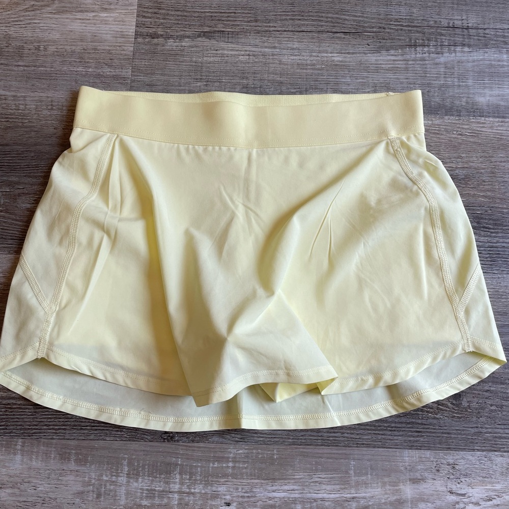 Aritzia Yellow Mini Skirt